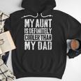My Aunt Is Definitely Cooler Than My Dad Boy Girl Aunt Love Men Hoodie My Aunt Is Definitely Cooler Than My Dad Boy Girl Aunt Love Men Hoodie