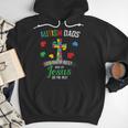 Autism Dad Son Father Autistic Kid Awareness Jesus Christian Men Hoodie