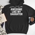 Awesome Like My Daughter Dad Fathers Day Men Hoodie