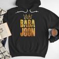Baba Joon Persian Dad Iran Quote Iranian Fathers Day Men Hoodie