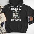 Bald & Majestic Sexy Bald Guy Dad Men Hoodie