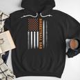 Basketball Dad USA US Flag Basketball Men Men Hoodie