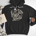 Bearded Dad Daddy Father’s Day My Other Ride Is His Beard Men Hoodie