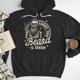Bearded Dad Daddy Father’s Day Sorry This Beard Is Taken Men Hoodie
