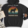 Berner Dad For Men Bernese Mountain Dog Vintage Dad Men Hoodie
