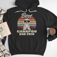 Best Cavapoo Dad Ever Vintage Retro Dog Dad Men Hoodie