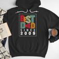 Best Dad Since 2009 Fathers Day Retro Vintage Men Hoodie Best Dad Since 2009 Fathers Day Retro Vintage Men Hoodie