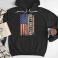 Best Dad Ever US American Flag For Father's Day Men Men Hoodie