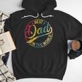 Best Dad In The World Father's Day Vintage Dad Men Hoodie