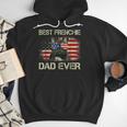 Best Frenchie Dad Ever Bulldog American Flag Men Hoodie Best Frenchie Dad Ever Bulldog American Flag Men Hoodie