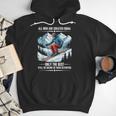 Only The Best Still Go Skiing In Their Seventies Skier Dad Men Hoodie