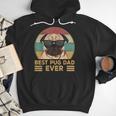 Best Pug Dad Ever Pug Dog For Men And Boys Men Hoodie