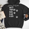 Best Tripod 3 Legged Dog Dad Novelty Dog Dad TShirt Men Hoodie