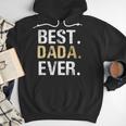 Birthday Fathers Day Christmas For Dada Dada From Granddaughter Grandson Best Dada Men Hoodie