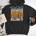 Bonus Cheer Dad Cheer Step Dad Men Hoodie