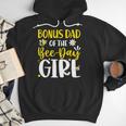 Bonus Dad Of The Bee Day Girl Birthday Party Family Men Hoodie