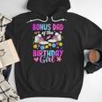 Bonus Dad Of The Birthday Girl Rolling Skate Bday Family Men Hoodie