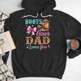 Boots Or Bows Dad Loves You Gender Reveal Daddy Men Hoodie Boots Or Bows Dad Loves You Gender Reveal Daddy Men Hoodie