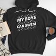 My Boys Can Swim T-Shirt First Time Dad To Be Men Hoodie