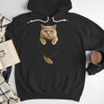 British Shorthair Cat Pocket Cat Mom Cat Dad Cat Lover Men Hoodie