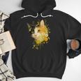 Calico Cat With Flowers For Mom Dad Women Men Kids Botanical Men Hoodie Calico Cat With Flowers For Mom Dad Women Men Kids Botanical Men Hoodie