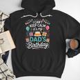 I Can’t Keep Calm It’s My Dad’s Birthday Father's Day Bday Men Hoodie