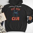 Cat Dad Club Life Is Better With Cats Retro Cat Dad Men Hoodie