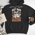 Cat Dad The Man The Myth The Snack Dealer Men Hoodie