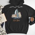 Cat Dad Vintage Catamaran Sailing Men Hoodie
