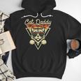 Cat Daddy Retro Sunglasses Cat Fur Dad Papa Vintage Cat Dad Men Hoodie
