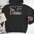 The Cat Father Cat Dad Feline Father Kitten Dad Men Hoodie