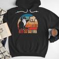 Cat Loving Daddy Fathers Day Mens None Best Cat Dad Ever Paw Fist Bump Fathers Day TeeShirt Small US Men Hoodie