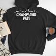 Champagne Papi Dad Father's Day Love Family Support Tee Men Hoodie