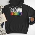 Clown Security Halloween Dad Mom Costume Men Hoodie