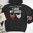 Cool Chicken Art For Men Women Dad Rooster Chicken Farmer Men Hoodie Cool Chicken Art For Men Women Dad Rooster Chicken Farmer Men Hoodie