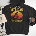 Cool Mountain Biking For Dad Father Biker MTB Bicycle Bike Men Hoodie