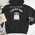 The Coolest Dad Cool Penguin By Dangerous Dad Men Hoodie