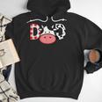 Cow Mom Or Dad Birthday Farm Birthday Party Men Hoodie