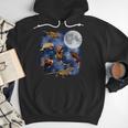 Crested Gecko Moon Retro Reptile Mom Dad Breeder Lover Men Hoodie Crested Gecko Moon Retro Reptile Mom Dad Breeder Lover Men Hoodie