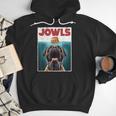 Cute English Mastiff Jowls Burger Bullmastiff Dog Mom Dad Men Hoodie