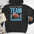 Cute Team Touchdowns Gender Reveal For Mom And Dad Men Hoodie