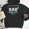 Dad 2 Second Time Dad Dad Of Two Men Hoodie