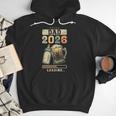 Dad 2026 Loading Baby Shower Going To Be a Dad Gender Reveal Men Hoodie