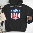 Dad American Football Happy Birthday Family Matching Retro Men Hoodie Dad American Football Happy Birthday Family Matching Retro Men Hoodie