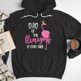 Dad Of B-Day Girl Flamazing Pink Flamingo Birthday Party Men Hoodie Dad Of B-Day Girl Flamazing Pink Flamingo Birthday Party Men Hoodie