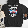 Dad Of The Birthday Boy Airplane Men Hoodie