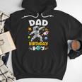 Dad Of The Birthday Boy Astronaut Outer Space Birthday Men Hoodie