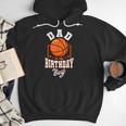 Dad Of The Birthday Boy Basketball Theme Bday Party Men Hoodie