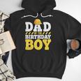 Dad Of The Birthday Boy Construction Birthday Party Hat Men Men Hoodie