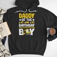 Dad Of The Birthday Boy Construction Theme Party Matching Men Hoodie